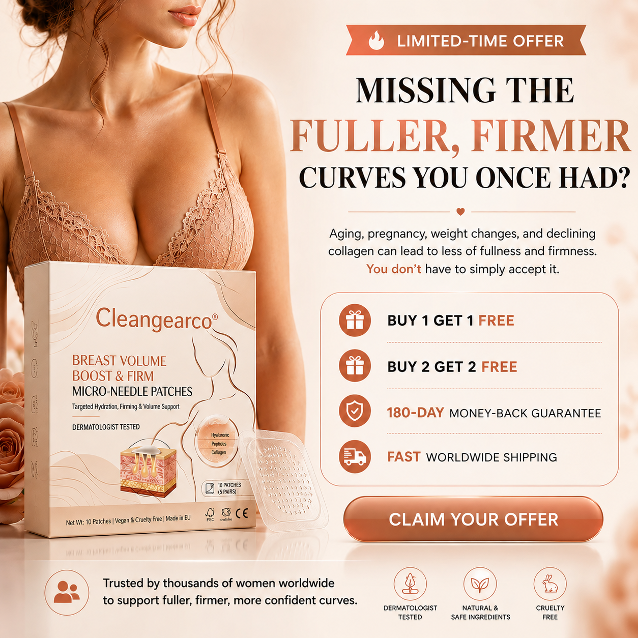 Targeted Breast Enhancement Advanced Patch