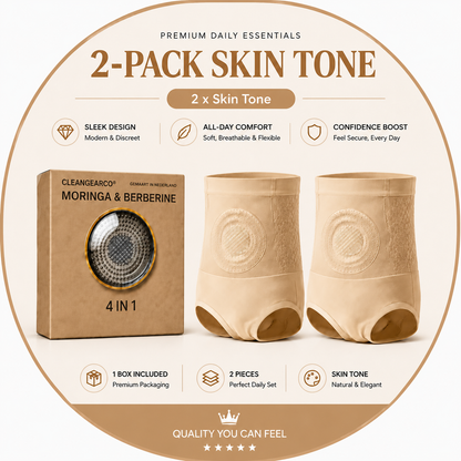 Cleangearco®☀️Moringa & Berberine 4‑In‑1 Micro‑Particle Sculpting & Fat‑Burn Shorts
