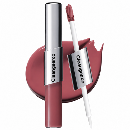 Perfect Twin Lip — Dual-Ended Liquid Lipstick with Velvet Matte Color and Glossy Shine