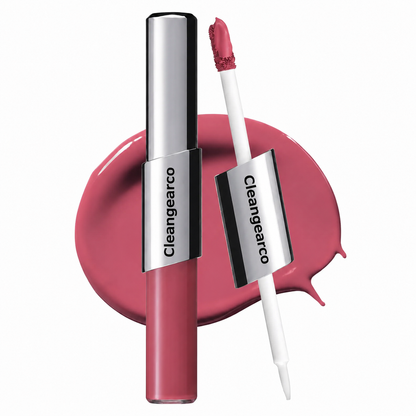 Perfect Twin Lip — Dual-Ended Liquid Lipstick with Velvet Matte Color and Glossy Shine