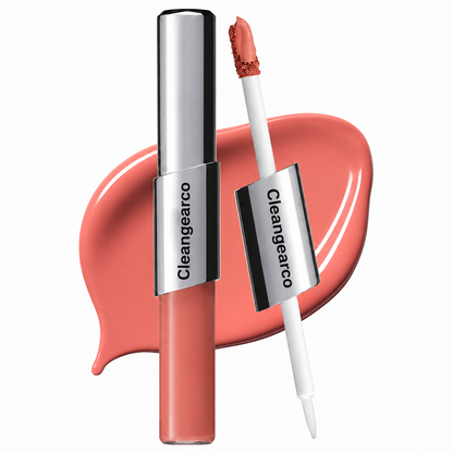 Perfect Twin Lip — Dual-Ended Liquid Lipstick with Velvet Matte Color and Glossy Shine
