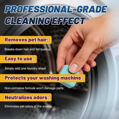 🔥LAST DAY 50% OFF | Cleangearco Washing Machine Cleaning Tablets 12 Pack