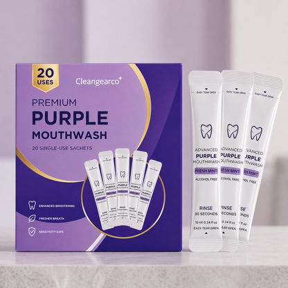 😄Premium Purple Mouthwash – Fresh Breath, Cleaner Teeth & Alcohol-Free Oral Care