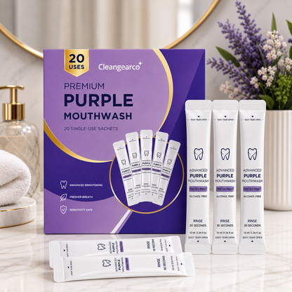 😄Premium Purple Mouthwash – Fresh Breath, Cleaner Teeth & Alcohol-Free Oral Care